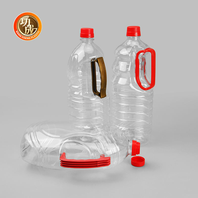 380ml 500ml 760ml ขวดเครื่องปรุงพลาสติกขวดน้ำมันบริโภคทรงสี่เหลี่ยมเปล่า