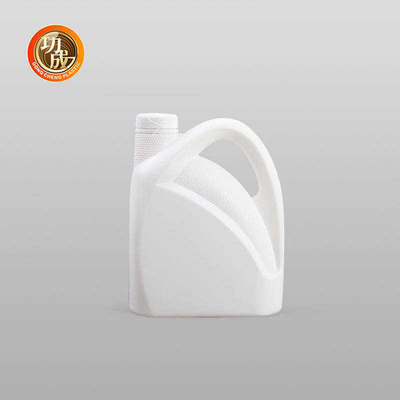 ขวดน้ำมันเครื่องขวดพลาสติกน้ำมันเบนซิน HDPE พร้อมฝาเกลียว