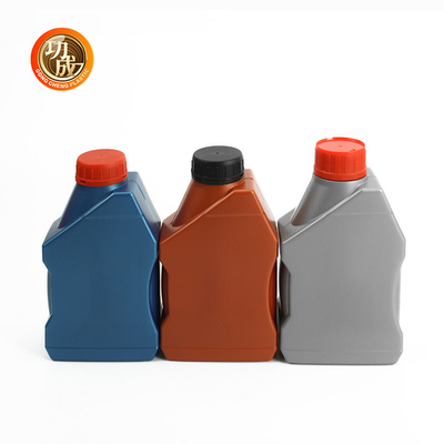 ตัวอย่างฟรีเปล่า pe 1l น้ำมันเครื่องเบนซินเครื่องยนต์ Fuel Oil hdpe ขวดน้ำมันหล่อลื่น