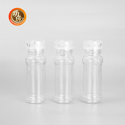 ขวดเครื่องเทศพลาสติกปั่นอาหารเกรด 350ml 500ml ขวดเครื่องเทศ PET