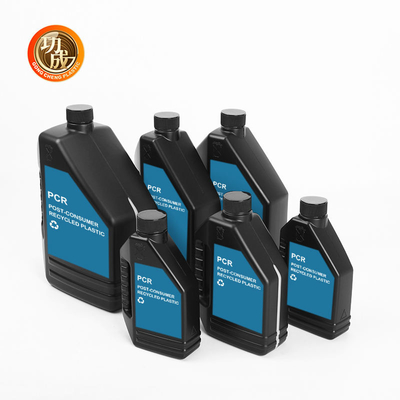 ปรับปรุง 500ml 1000ml ป้องกันการแข็ง กระป๋องน้ํามันเครื่องยนต์เปล่า พลาสติก PCR