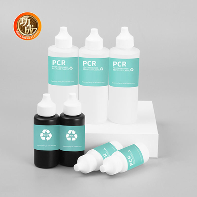 OEM พลาสติกสกัดน้ํายากล่อง Custom Empty Pcr กระป๋องบรรจุ