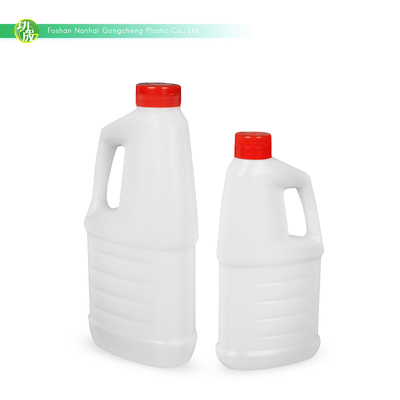 ขวดพลาสติก PE สีขาว 1000ml 1100ml 1600ml 1900ml 2000ml ขวดซอสถั่วเหลือง น้ำมันงา และน้ำส้มสายชู