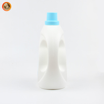 HDPE น้ำยาซักผ้าขวดพลาสติกพร้อมฝาตวง 1 แกลลอน 3000มล