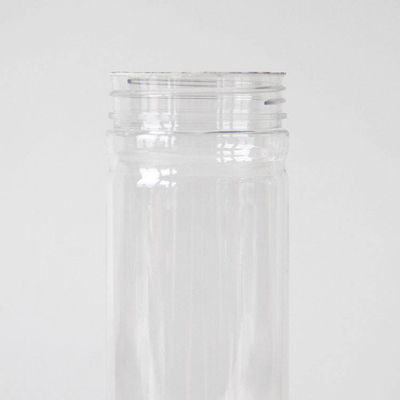 ขวดคุกกี้ขนม PET ใส 450ml 500ml ขวดขนมพลาสติกพร้อมฝา