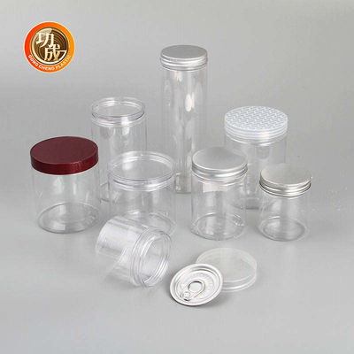 โถคุกกี้ขนมพลาสติกขนาดเล็กแบบกำหนดเอง 420ml 500ml 600ml