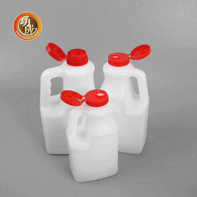 ขวดซีอิ๊วพลาสติกอาหาร HDPE แบบกำหนดเองพร้อมที่จับ