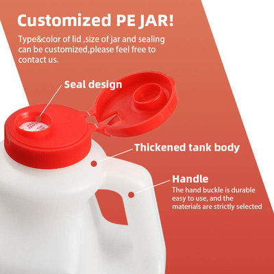 Custom Pe 1000ml 1100ml 1600ml 1900ml 2000ml ขวดซีอิ๊วพลาสติก