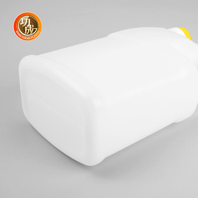 ขวดน้ำมันปรุงอาหารพลาสติก HDPE สี่เหลี่ยมผืนผ้าขวดน้ำมันถั่วลิสงเกรดอาหาร