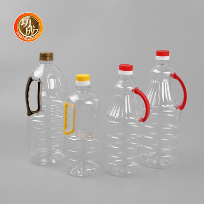 ขวดเครื่องปรุงพลาสติกใส PET สำหรับน้ำมันพืชปรุงอาหาร 1600ml 1680ml 1800ml