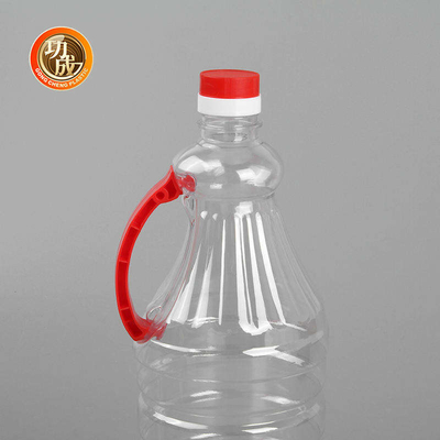 ขวดเครื่องปรุงพลาสติกใสแบบกำหนดเอง 1680ml ขวดน้ำมันถั่วลิสง