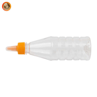 ขวดบีบซอสพลาสติกแบบใช้ซ้ำได้ BPA Free Condiment Squeeze Bottle