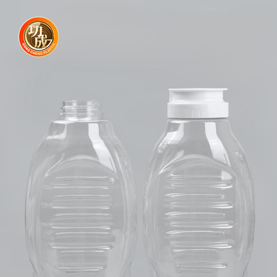 ขวดบีบซอสพลาสติก PET พร้อมฝา Flip Top Food Grade