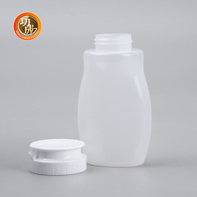 230ml 250ml 500ml 1000ml ขวดบีบซอสพลาสติกสำหรับน้ำมันซอสมะเขือเทศซอสมะเขือเทศ