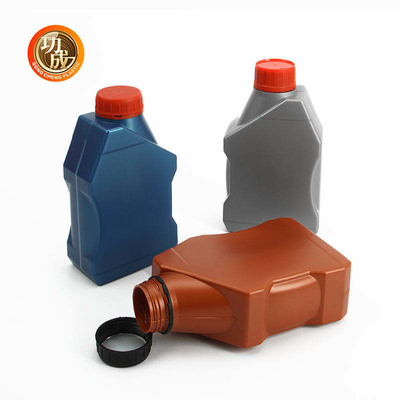 ขวดน้ำมันเครื่อง PE 1000ml ฝาเกลียว ภาชนะบรรจุน้ำมันเครื่องเปล่า
