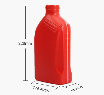 ขวดน้ำมันเครื่องเปล่า 1 ลิตร กล่องบรรจุน้ำมันรถยนต์ HDPE