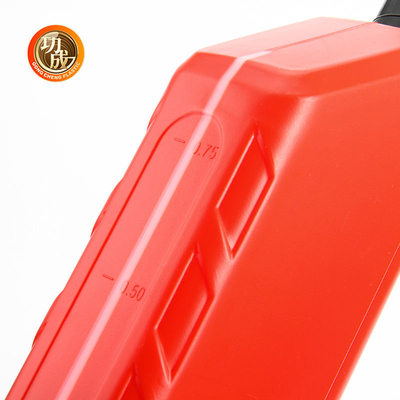 ขวดเปล่าน้ำมันเครื่อง HDPE สีแดง สีน้ำเงิน ขวดน้ำมันเบนซิน