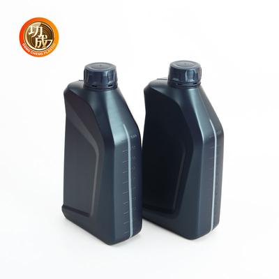 ขวดน้ำมันหล่อลื่นเครื่องยนต์ HDPE 1L คอนเทนเนอร์น้ำมันเครื่องพลาสติก