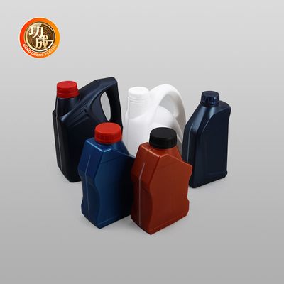 ขวดน้ำมันเครื่อง HDPE ขนาด 1500 มล. 2000 มล. พร้อมฝาปิดกระป๋องน้ำมันเครื่อง