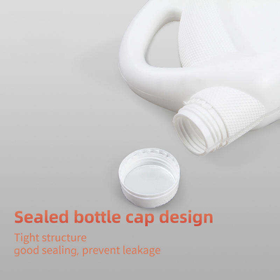 ขวดน้ำมันเครื่องขวดพลาสติกน้ำมันเบนซิน HDPE พร้อมฝาเกลียว