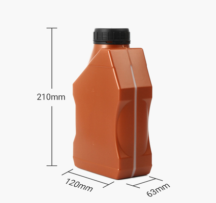 ตัวอย่างฟรีเปล่า pe 1l น้ำมันเครื่องเบนซินเครื่องยนต์ Fuel Oil hdpe ขวดน้ำมันหล่อลื่น
