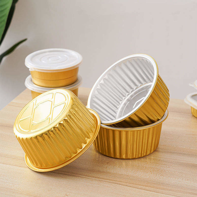 สี่เหลี่ยมผืนผ้าปรับแต่งกล่องบรรจุภัณฑ์ถาดซื้อกลับบ้านกล่องอาหารกลางวันอลูมิเนียมแบบใช้แล้วทิ้ง