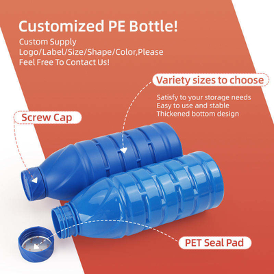 500ml 1000ml PE PET ขวดบรรจุภัณฑ์ยาฆ่าแมลงขวดเก็บสารเคมีเกษตร