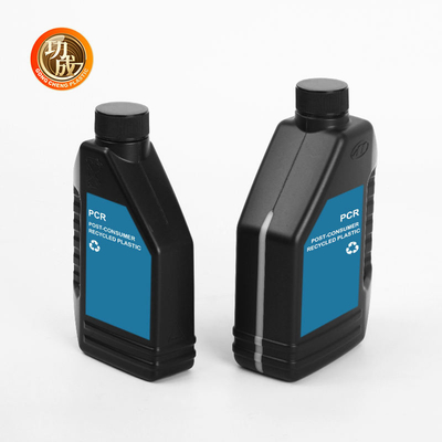 ป้ายกํากับตามสั่ง PCR กระป๋องน้ํามันเครื่องยนต์พลาสติก 1500 มิล ปากเรียบ