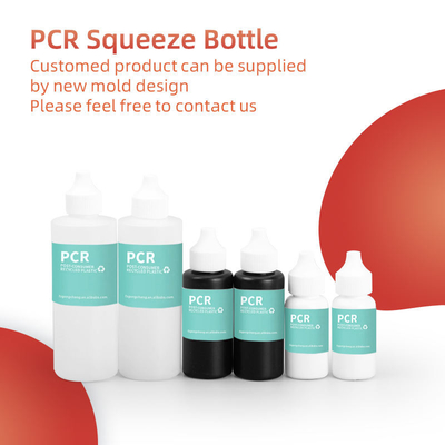 OEM พลาสติกสกัดน้ํายากล่อง Custom Empty Pcr กระป๋องบรรจุ