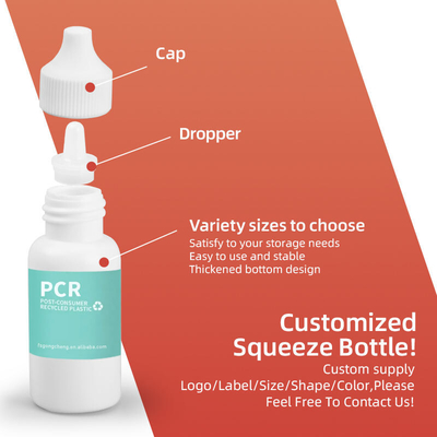 กระป๋องสกัดพลาสติก Pcr Shampoo สะอาดต่อสิ่งแวดล้อม