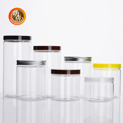 อาหารปากกว้างว่าง ของหวาน กระปุกพลาสติก PET 1250ml รูปกลม