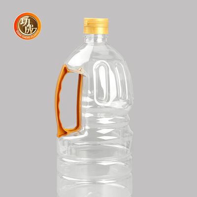 กระป๋องซอสพลาสติกใส สภาพอาหาร กระป๋องบรรจุ 1000ml-1800ml ความจุ